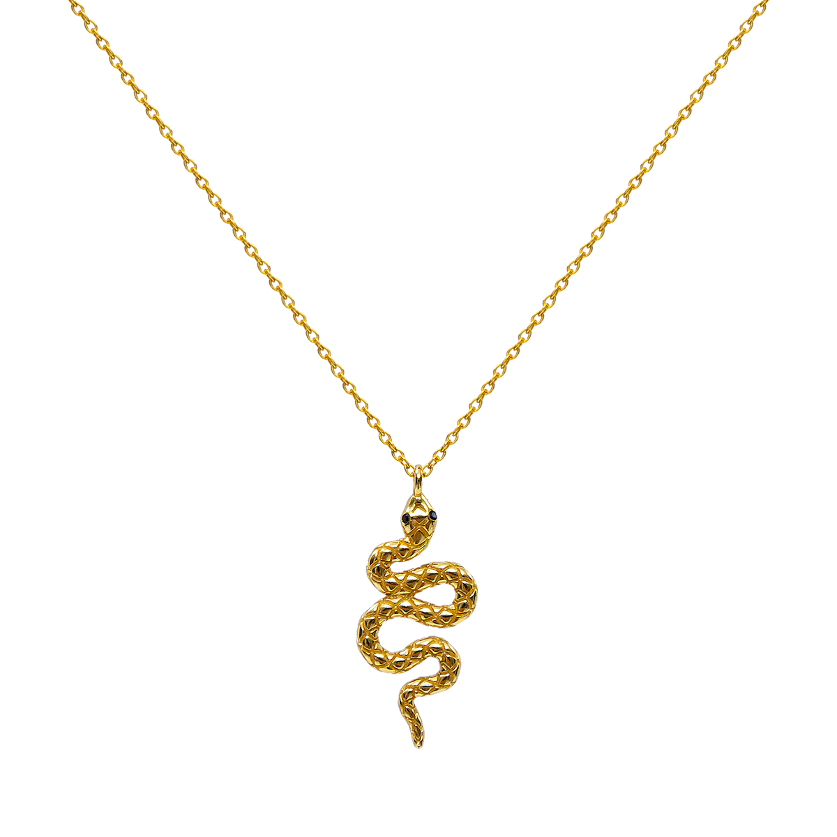 ANACONDA GOLD NECKLACE
