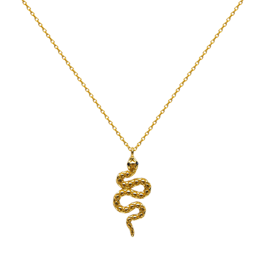 ANACONDA GOLD NECKLACE