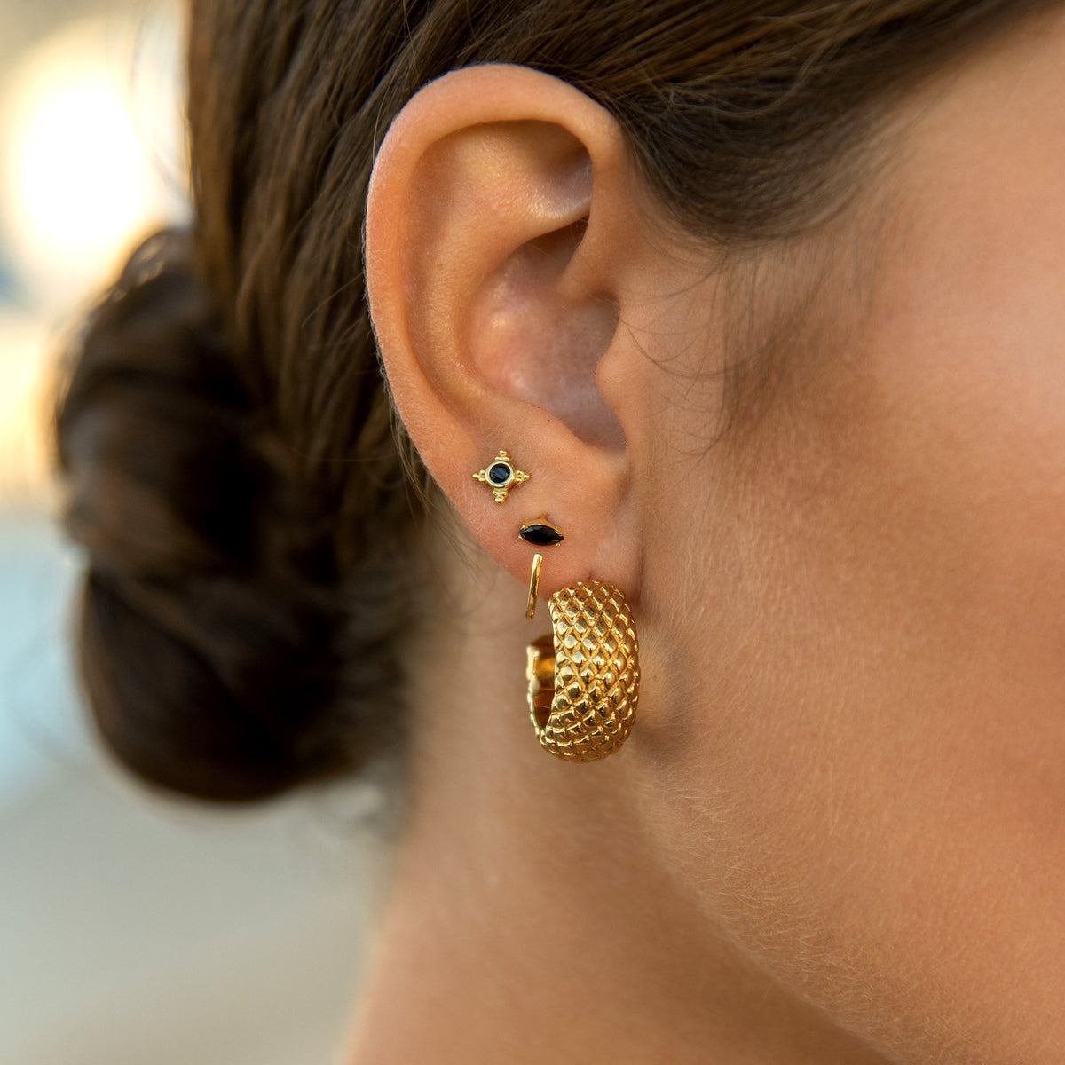 BLACK INKY GOLD | ALEYOLÉ Jewelry